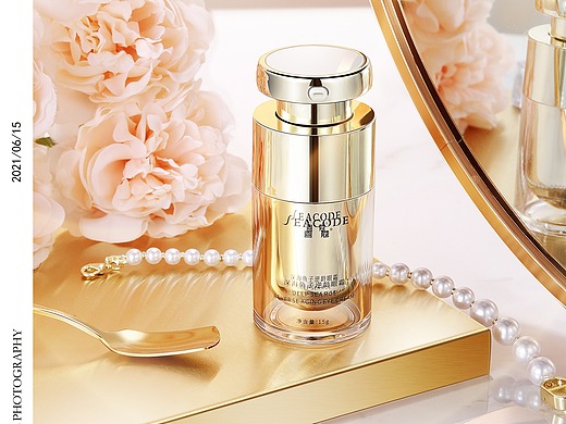 产品摄影/品牌:喜蔻逆龄眼霜