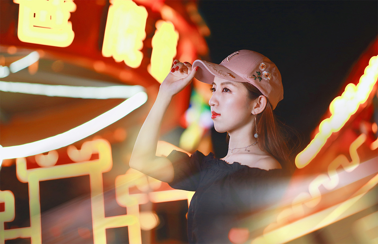 霓虹灯(三)|摄影|人像摄影|crislove_原创作品-站酷zcool