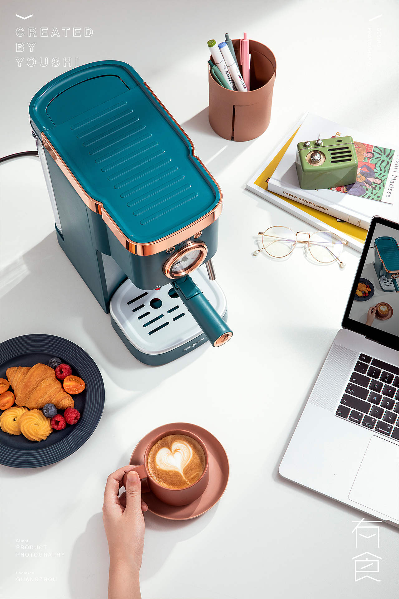 东菱咖啡机摄影✖️有食｜小家电摄影（图ZMjMyOTkxNjY4） - 产品摄影 - 站酷设计师有食YOUSHI原创素材 - 站酷ZCOOL