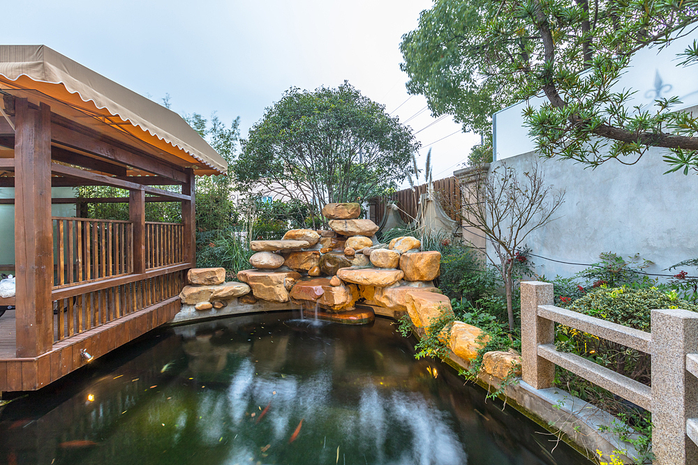 一座未建造完成的花园 上海浦东庭院设计施工（图ZOTY4ODYzNTI=） - 景观设计 - 站酷设计师东町造园花园设计原创素材 - 站酷ZCOOL