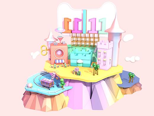 C4D作品（个人主页-ZMjQ2OTE1NTI=） - 其他UI - 站酷设计师自信的小飞象原创素材 - 站酷ZCOOL