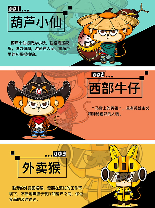 猴子形象Ip