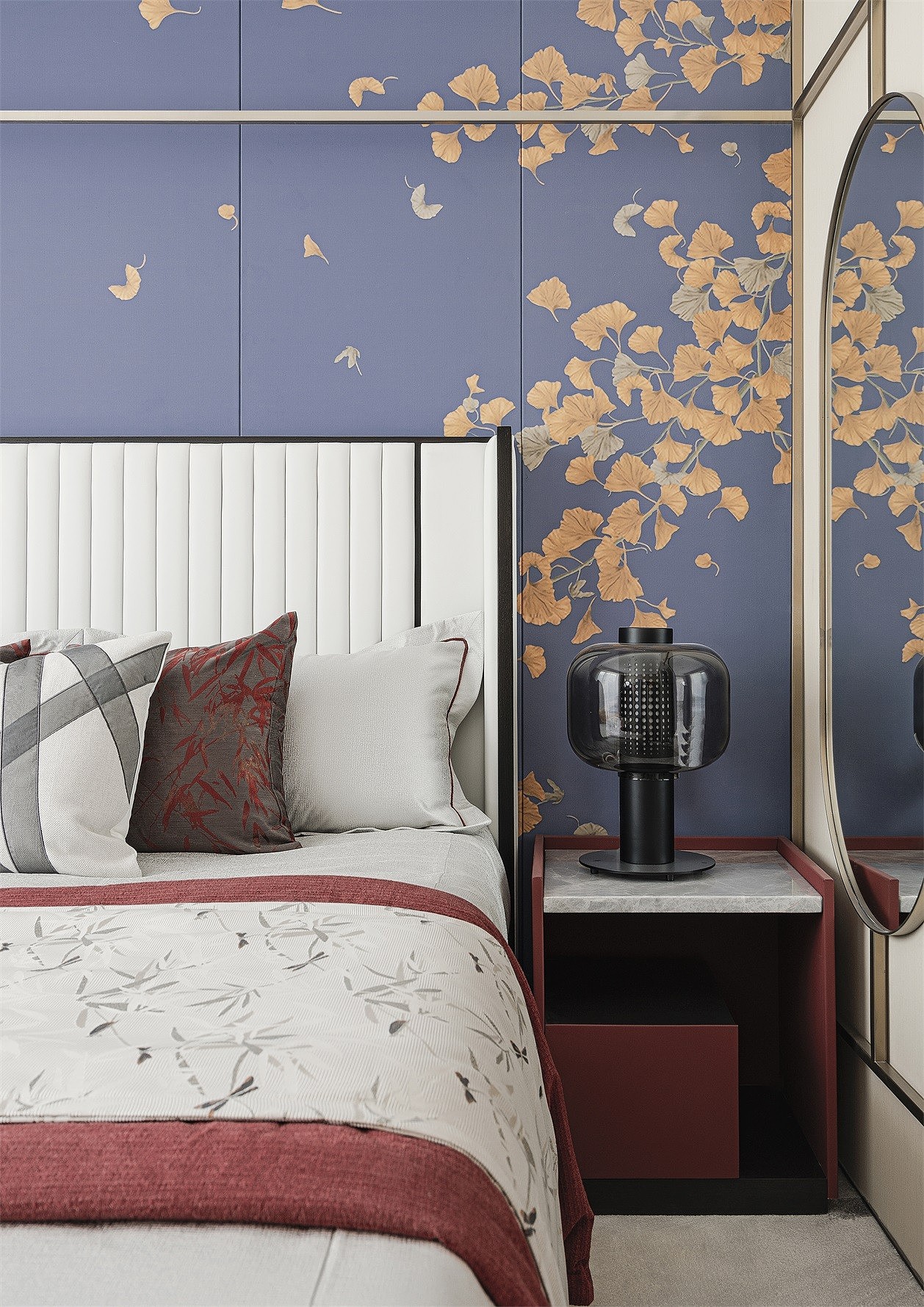 新中式搭配故宫红,高级美!_效果图设计莉莉-站酷zcool