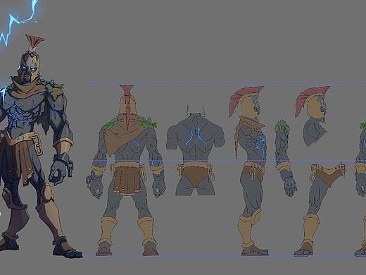 一張入職測試（個人主頁-ZNjcyMDc3MDQ=） - 概念設定 - 站酷設計師晨藍azure原創(chuàng)素材 - 站酷ZCOOL