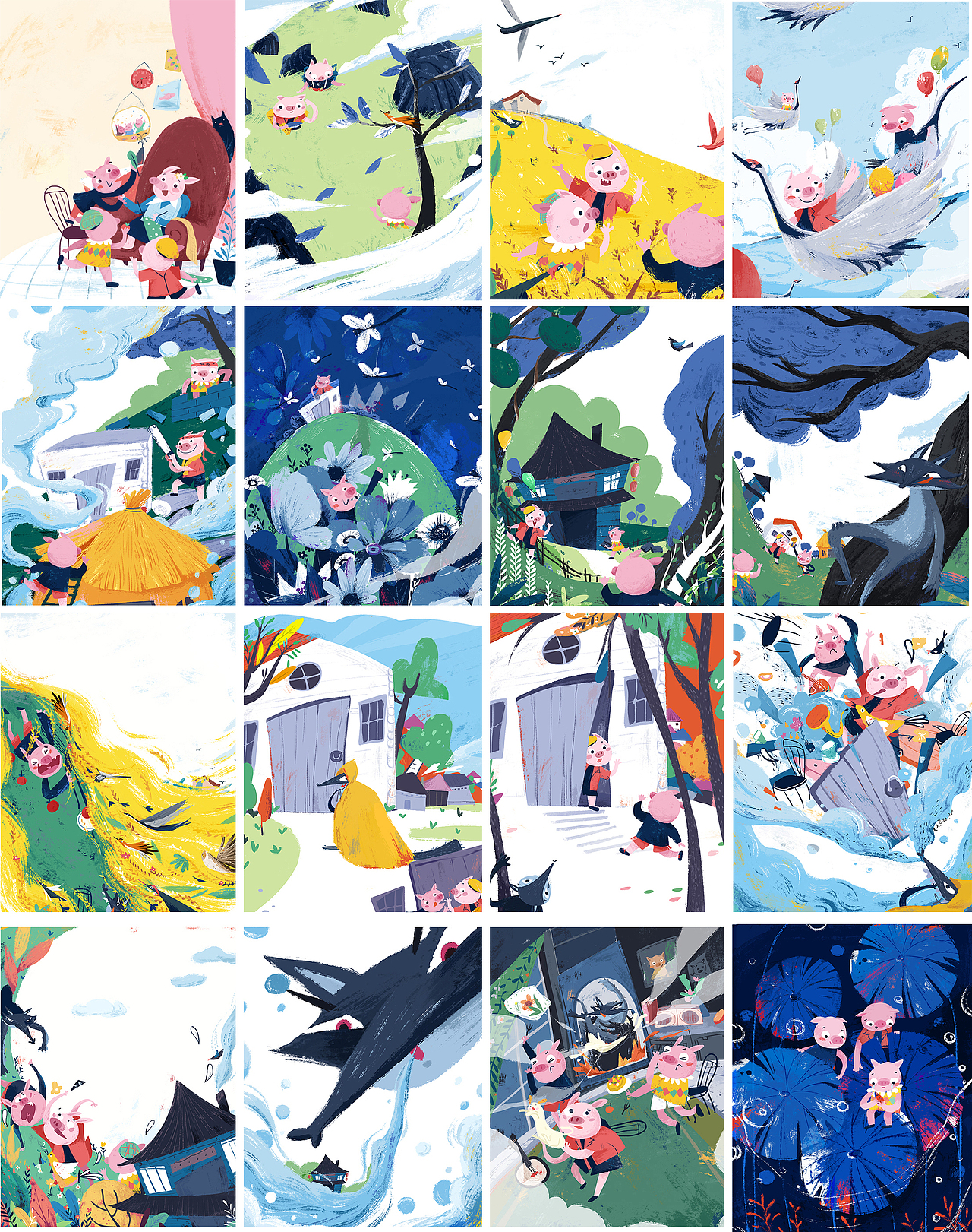 绘本——三只小猪