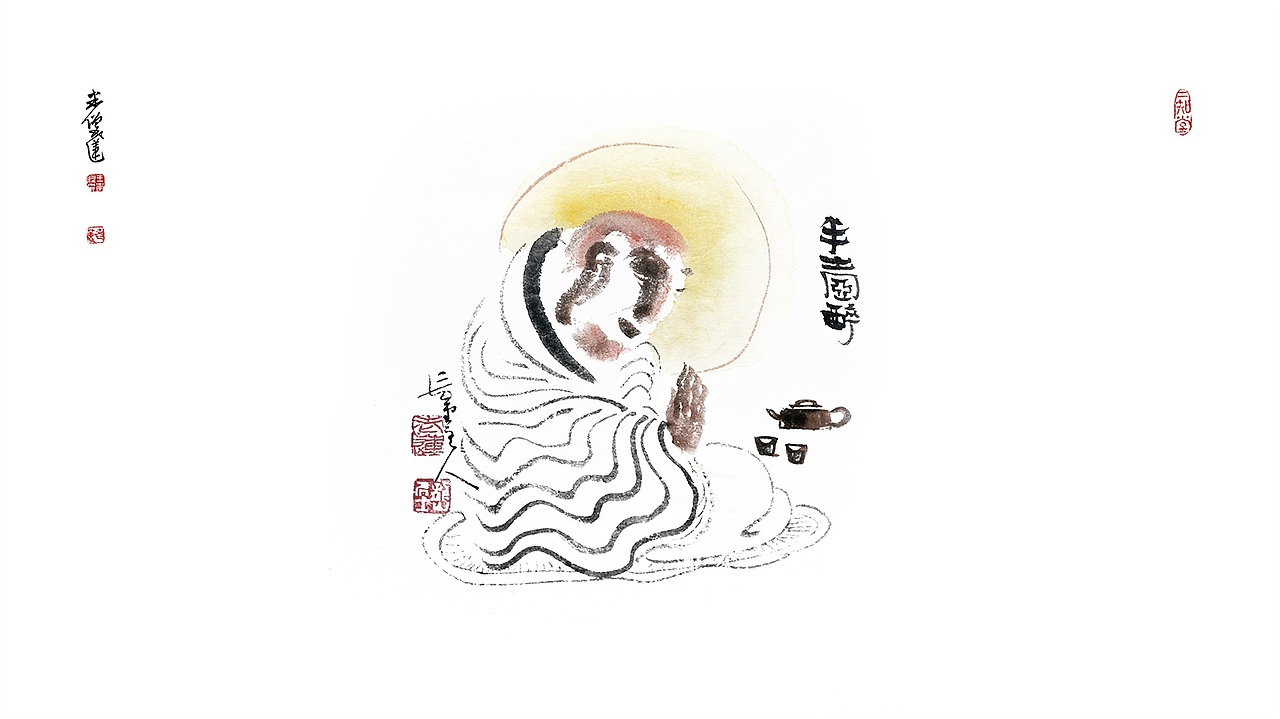 老莲的画（图ZMTUzNjAyMjgw） - 绘画 - 站酷设计师半僧老莲原创素材 - 站酷ZCOOL