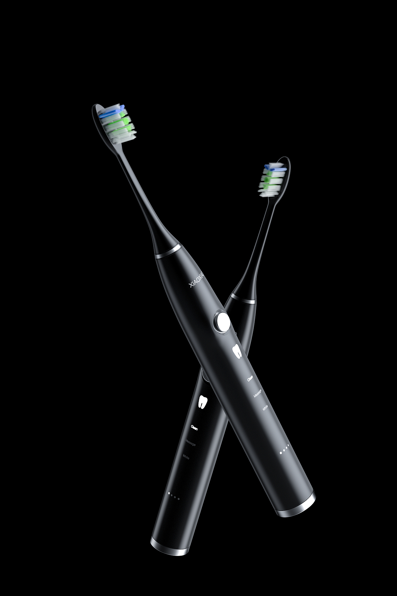 电动牙刷建模渲染练习