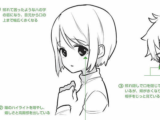 如何画出怦然心动和惊喜的漫画表情？超详细画法讲解！