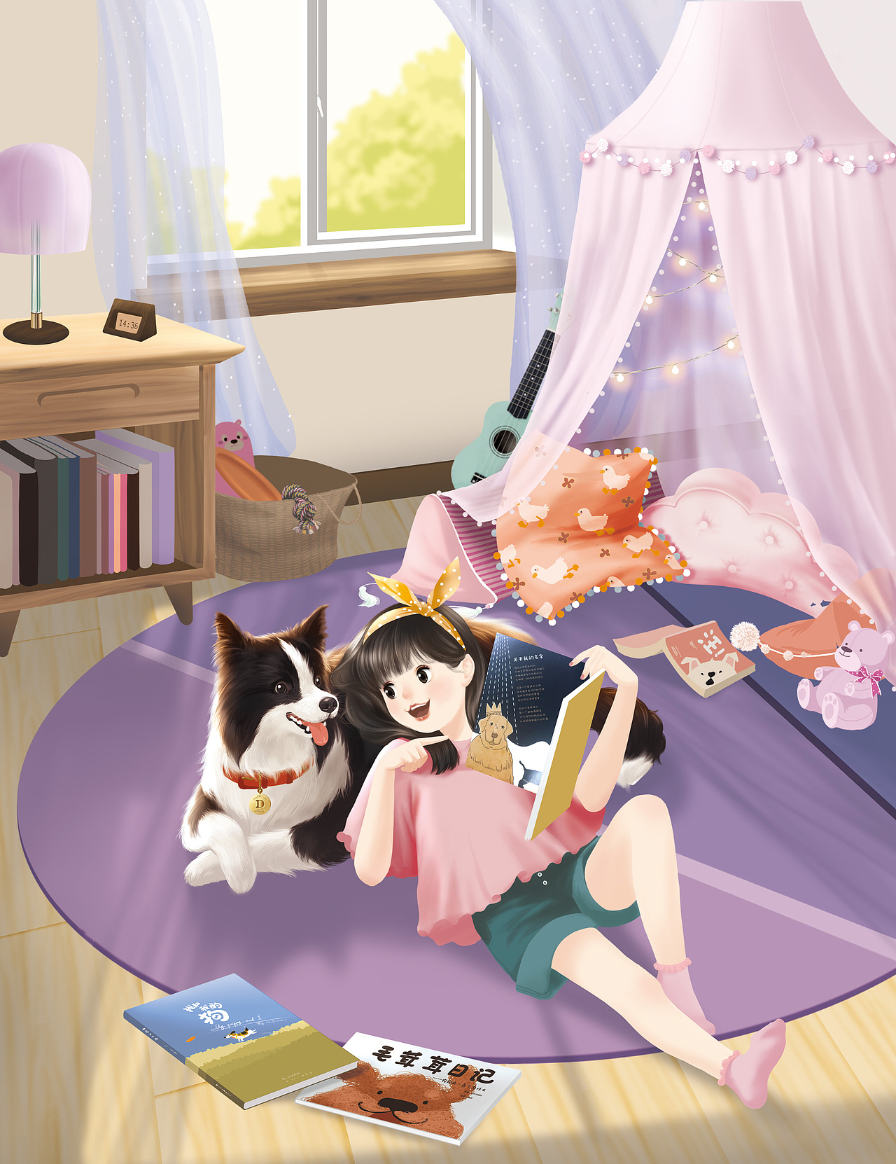 《学语文之友》杂志2021年封面插图（图ZMjgzNjc5Mzc2） - 儿童插画 - 站酷设计师焦洁Appleseed原创素材 - 站酷ZCOOL