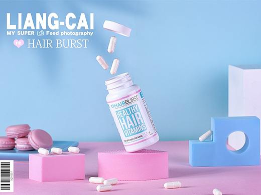 女生的护发胶囊|Hairburst维生素