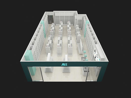 北京诺米货架 浙江诺米饰品店 MIDI店铺装修（个人主页-ZNDMzNjc1NDg=） - 展陈设计 - 站酷设计师广州壹品道具原创素材 - 站酷ZCOOL