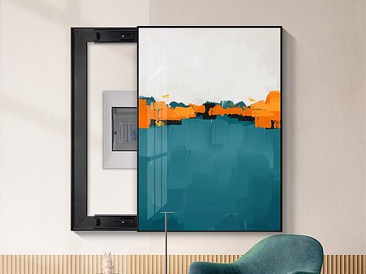 电表箱装饰画#场景