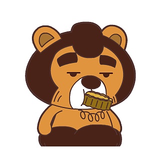 翔通动漫毛毛熊表情