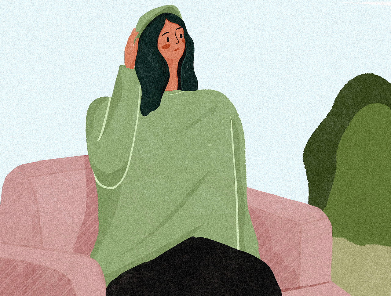 人物插画练习（图ZMjY5ODg1NDM2） - 创作习作 - 站酷设计师小鱼干57原创素材 - 站酷ZCOOL