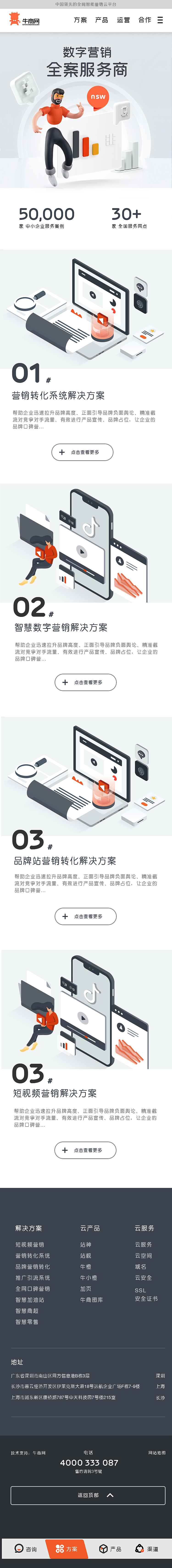 牛商网官网项目分享（图ZMjgwNDUxODU2） - 企业官网 - 站酷设计师祝小贱原创素材 - 站酷ZCOOL