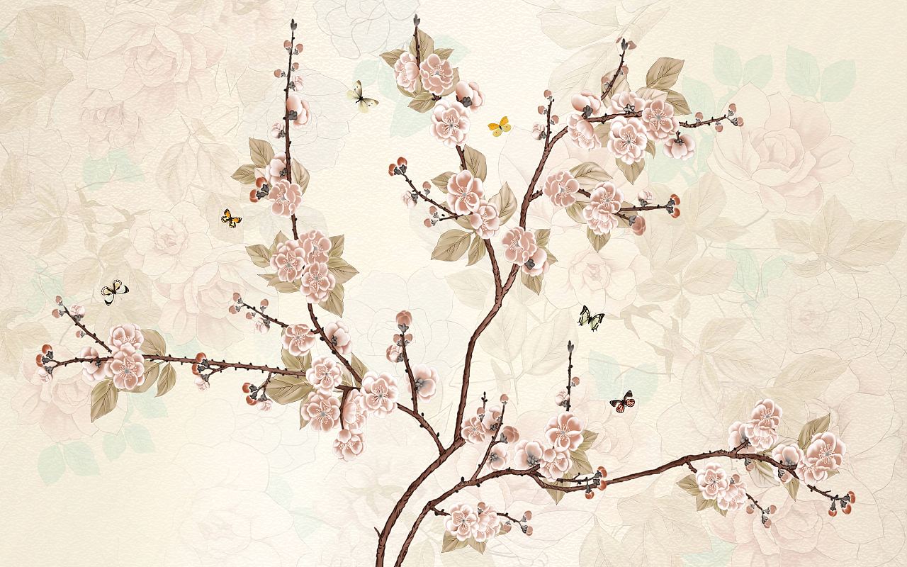 纱画、文创卷帘图案-花鸟（图ZMjg0NTMwNDYw） - 图案 - 站酷设计师裕隆家居原创素材 - 站酷ZCOOL