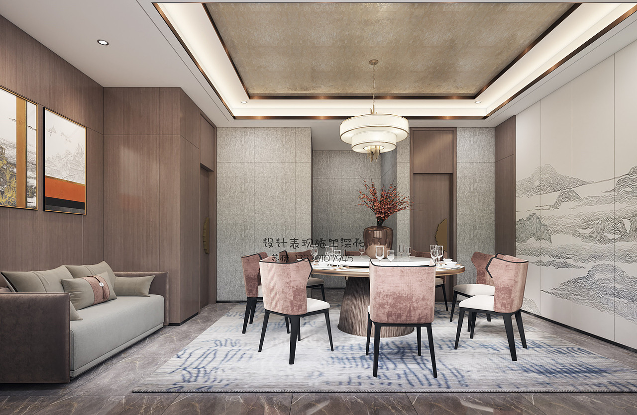 酒店餐厅包厢作品大厅过道接待（图ZMjMxOTU4Nzg0） - 家装设计 - 站酷设计师苏倩13339107945原创素材 - 站酷ZCOOL