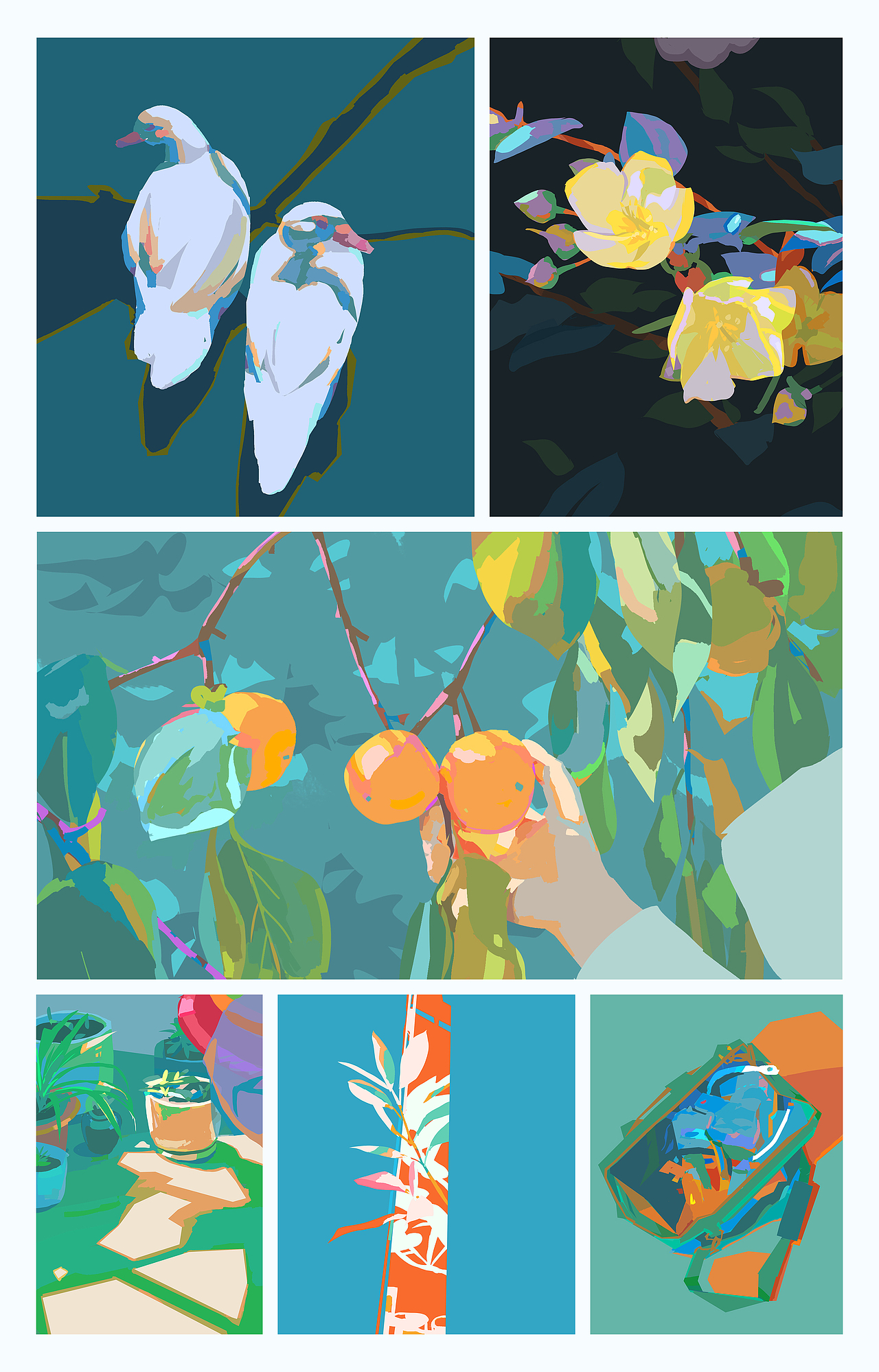 2021色彩速涂总结