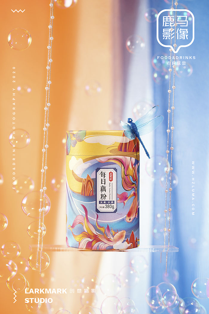 三家村藕粉|缩微摄影杭州摄影创意美食摄影电商摄影