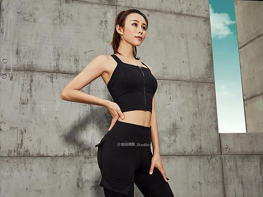 瑜伽健身服拍摄