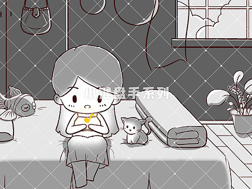 原创｜音乐之旅系列｜黑白灰构图习作