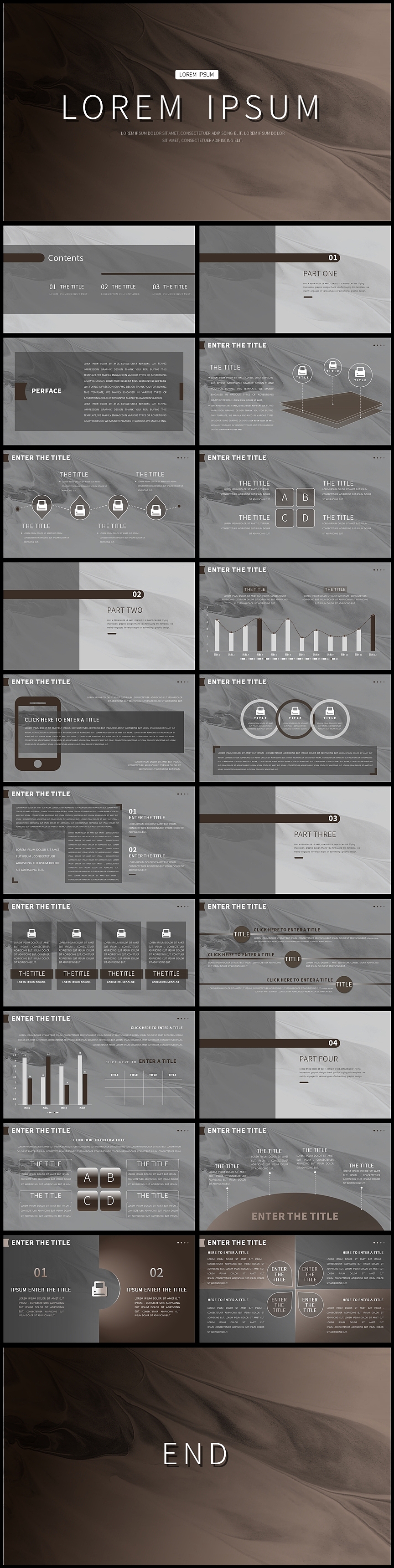 商务风2计划总结汇报现代通用PPT模板