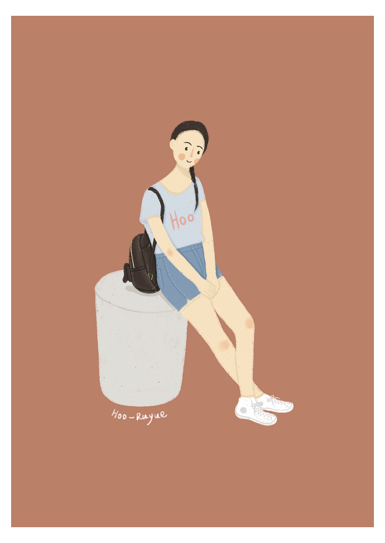 日常人物插画练习