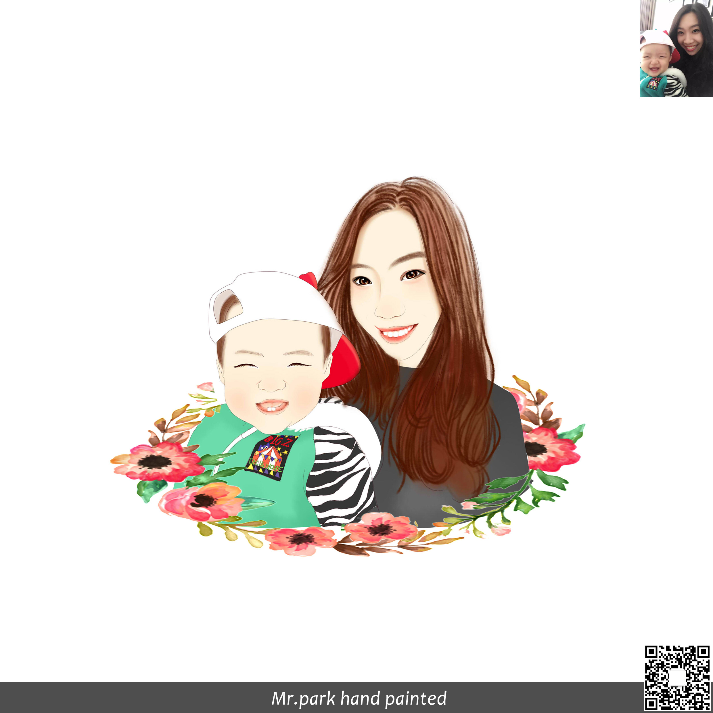 人物肖像照片转手绘手绘画像微信头像q版漫画