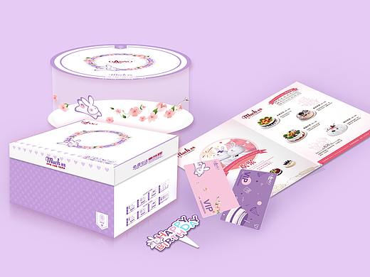 蛋糕盒及配件设计（个人主页-ZMjkzNTQ1MTI=） - 包装 - 站酷设计师失眠的兔子原创素材 - 站酷ZCOOL