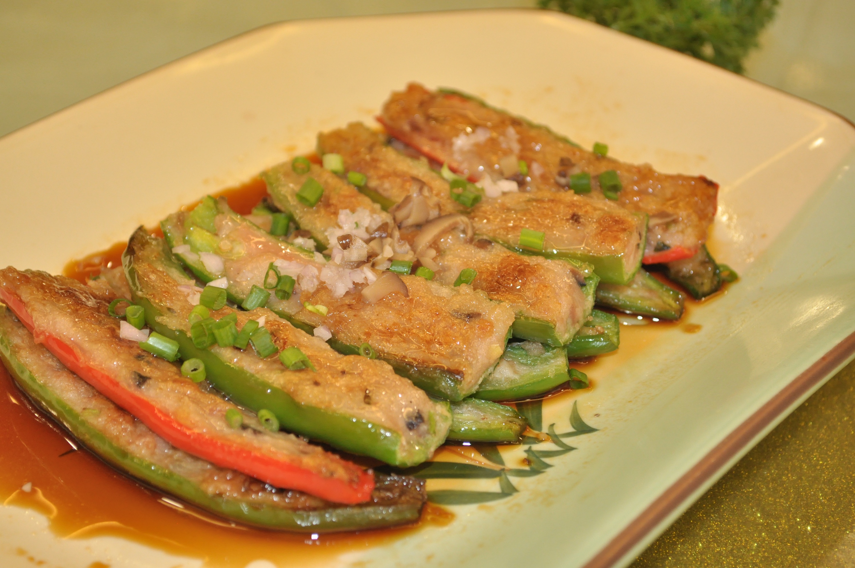 豉油皇煎酿尖椒