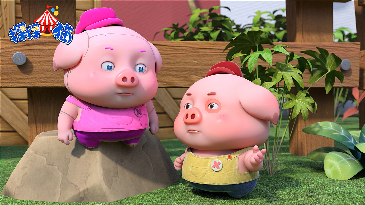 探探猫片场大剧透豆豆猪有一个新朋友了