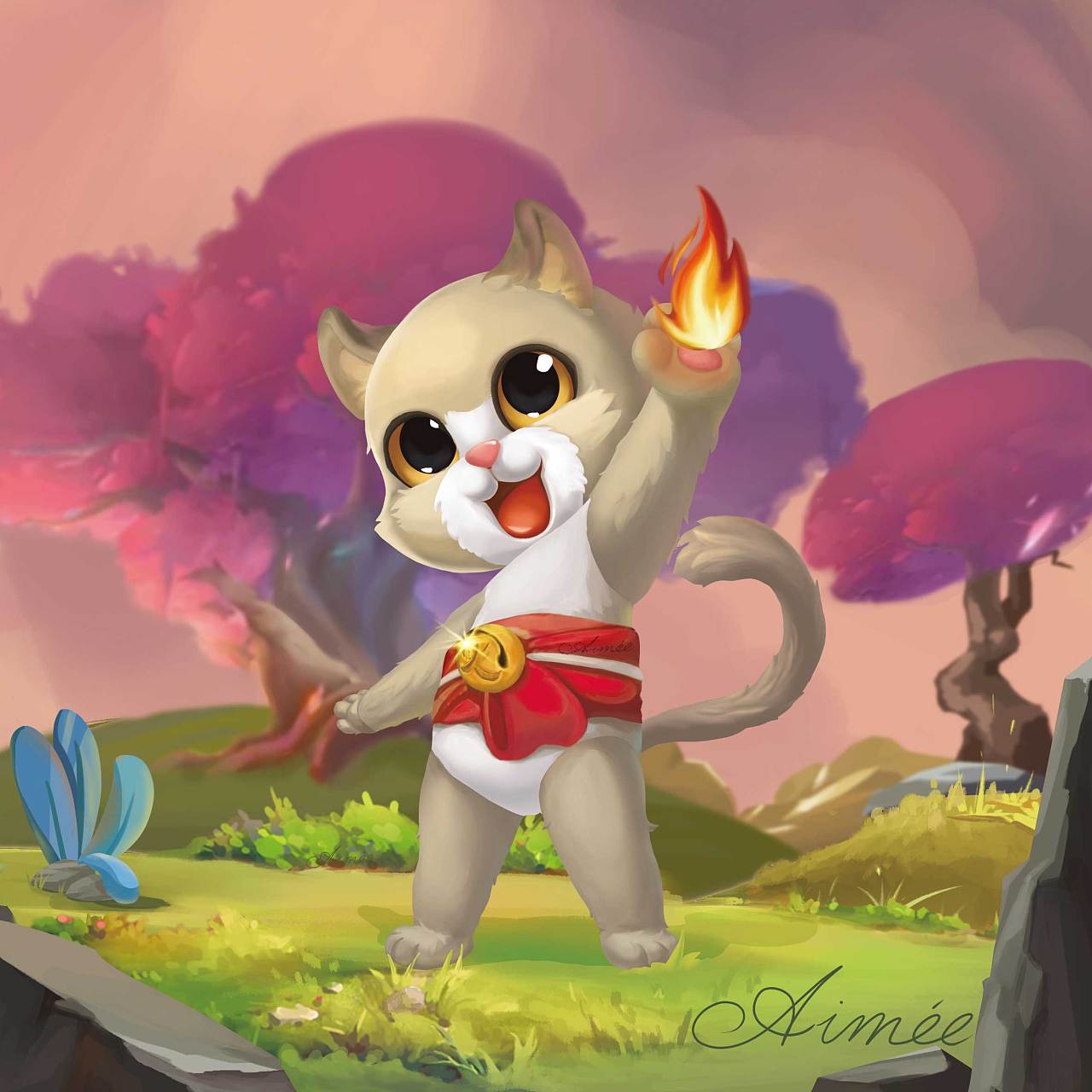 猫主题原画风-已商用请勿随意转载