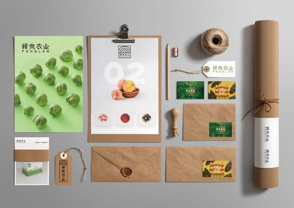 峰岚农业 品牌升级vi设计