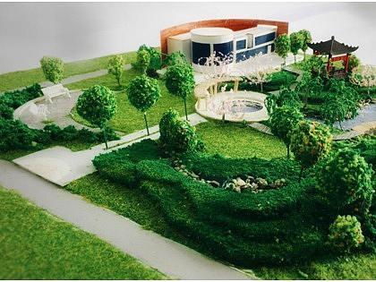大学生活动中心模型制作
