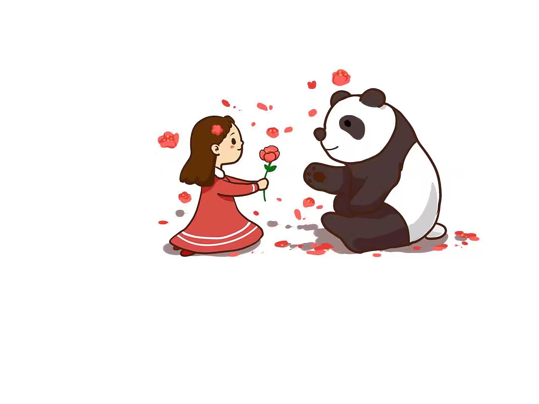 人与动物和谐相处