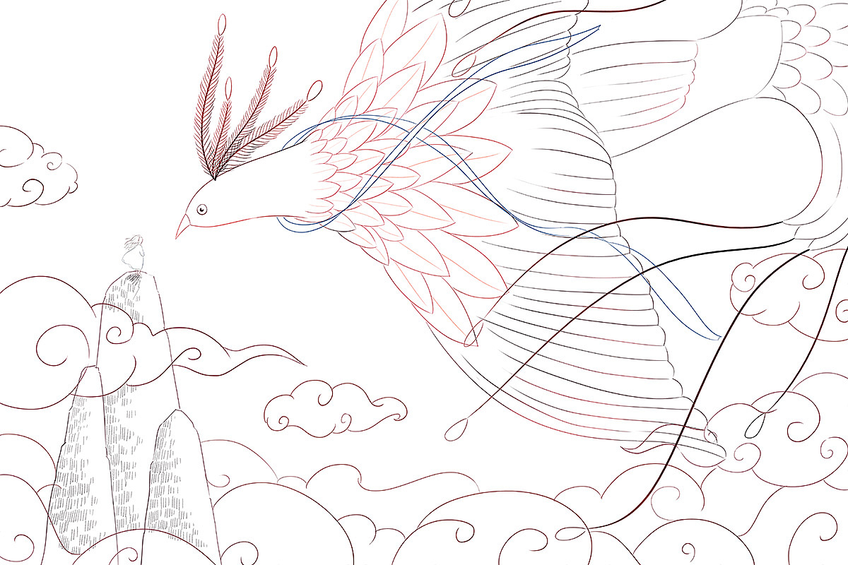 六月插画-遇见系列