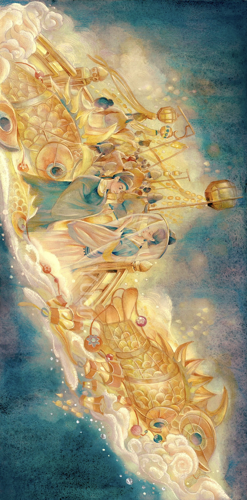 国风插画-《紫钗记》（图ZMzMxMTQzOTQ0） - 商业插画 - 站酷设计师栗子板鸭原创素材 - 站酷ZCOOL