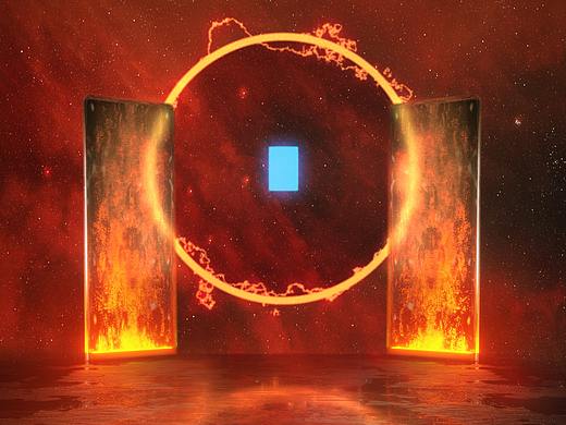 赛博朋克场景_齐马蓝