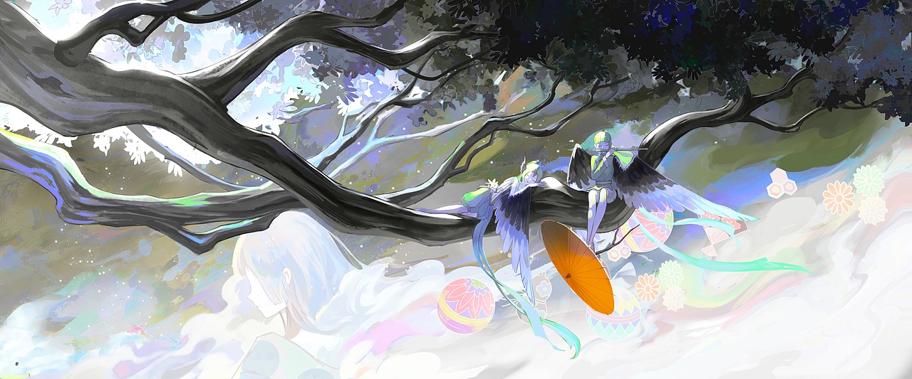 地狱少女系列插画（图ZMzQwMzg4NTU2） - 绘本 - 站酷设计师三条鱼干原创素材 - 站酷ZCOOL