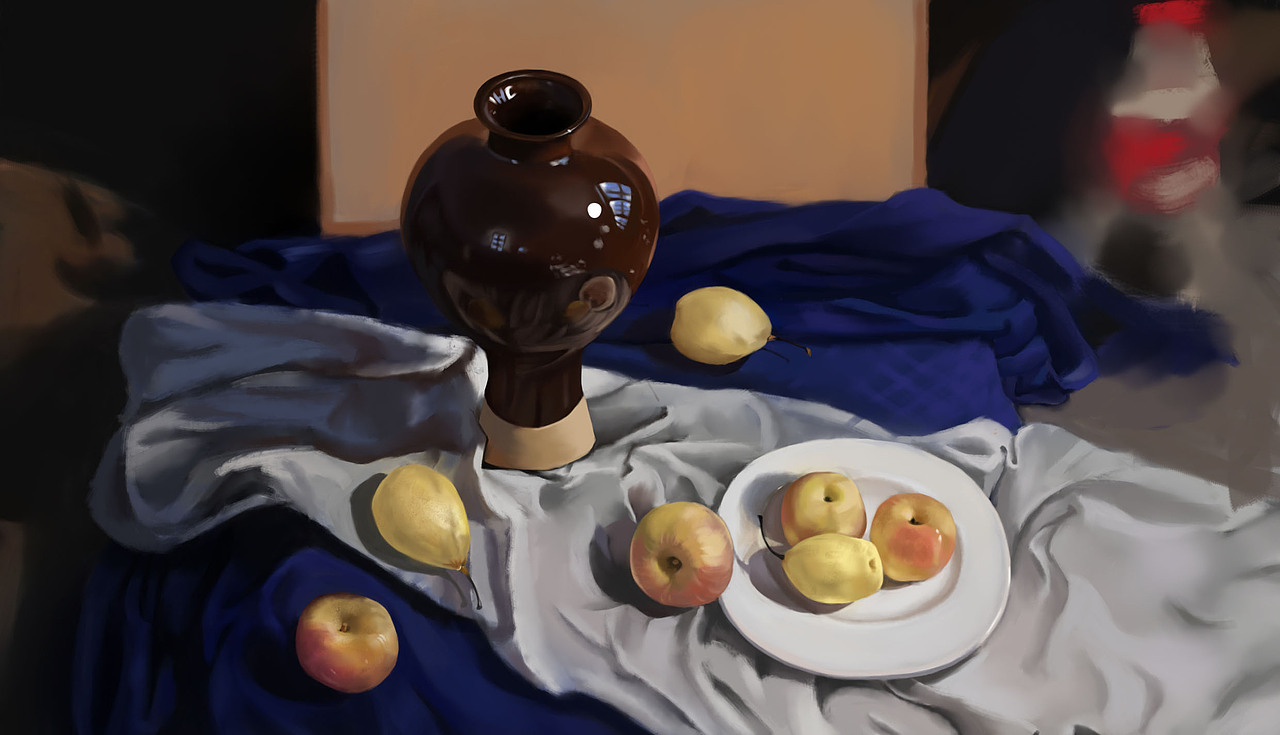 靜物練習(xí)（圖ZNDgxNTA2NTY=） - 創(chuàng)作習(xí)作 - 站酷設(shè)計師洛水沉心原創(chuàng)素材 - 站酷ZCOOL