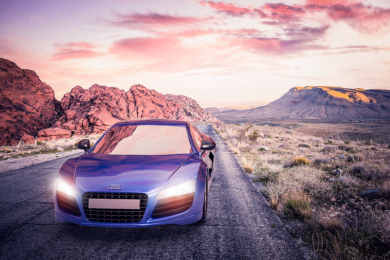 奥迪R8建模渲染（图ZODc4OTQxNzI=） - 机械/交通 - 站酷设计师桑雷原创素材 - 站酷ZCOOL