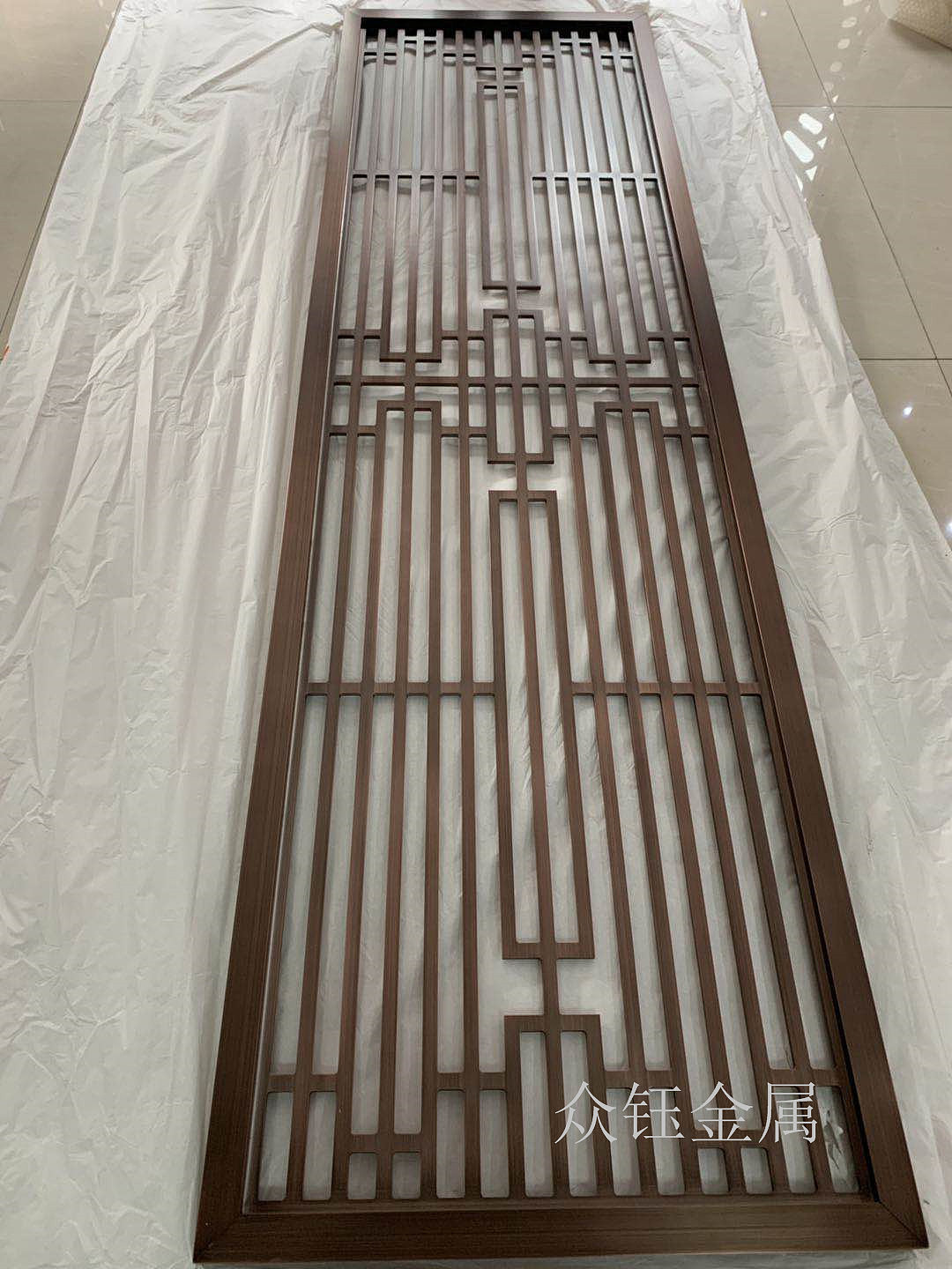 新款中式红古铜不锈钢焊接花格 不锈钢屏风 厂家报价（图ZMjE0NzMzNTY4） - 其他工业/产品 - 站酷设计师众钰金属制品刘原创素材 - 站酷ZCOOL