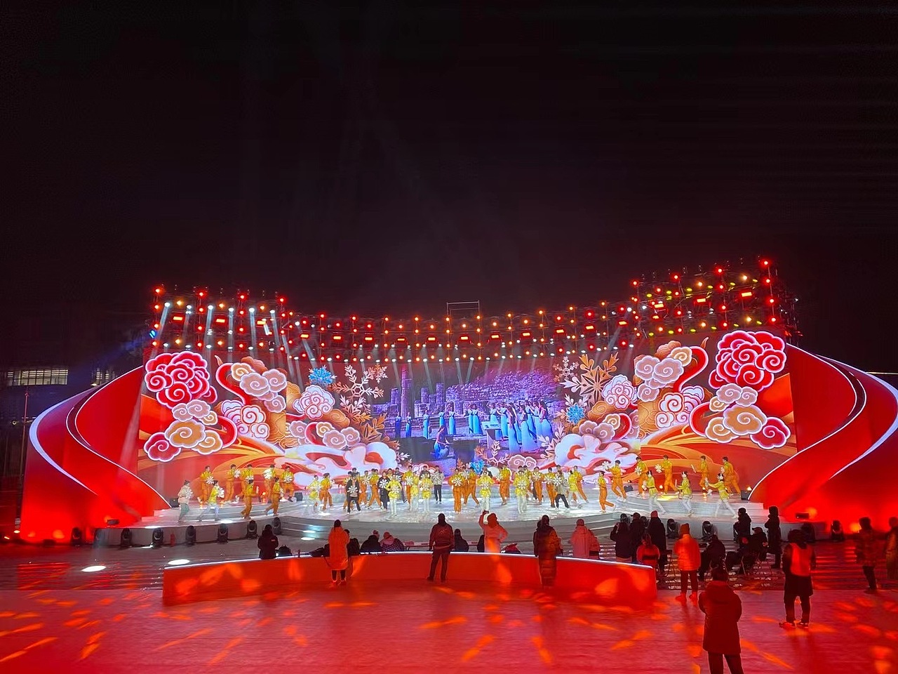 2022冬奥会火炬接力仪式（图ZMjg4MDc2Mzg4） - 舞台美术 - 站酷设计师大帅Ds原创素材 - 站酷ZCOOL