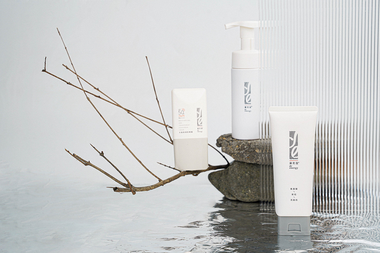 洗面奶/洁面慕斯/防晒霜拍摄