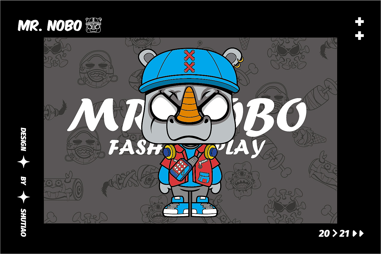 mr.nobo-原创潮玩ip形象及延展