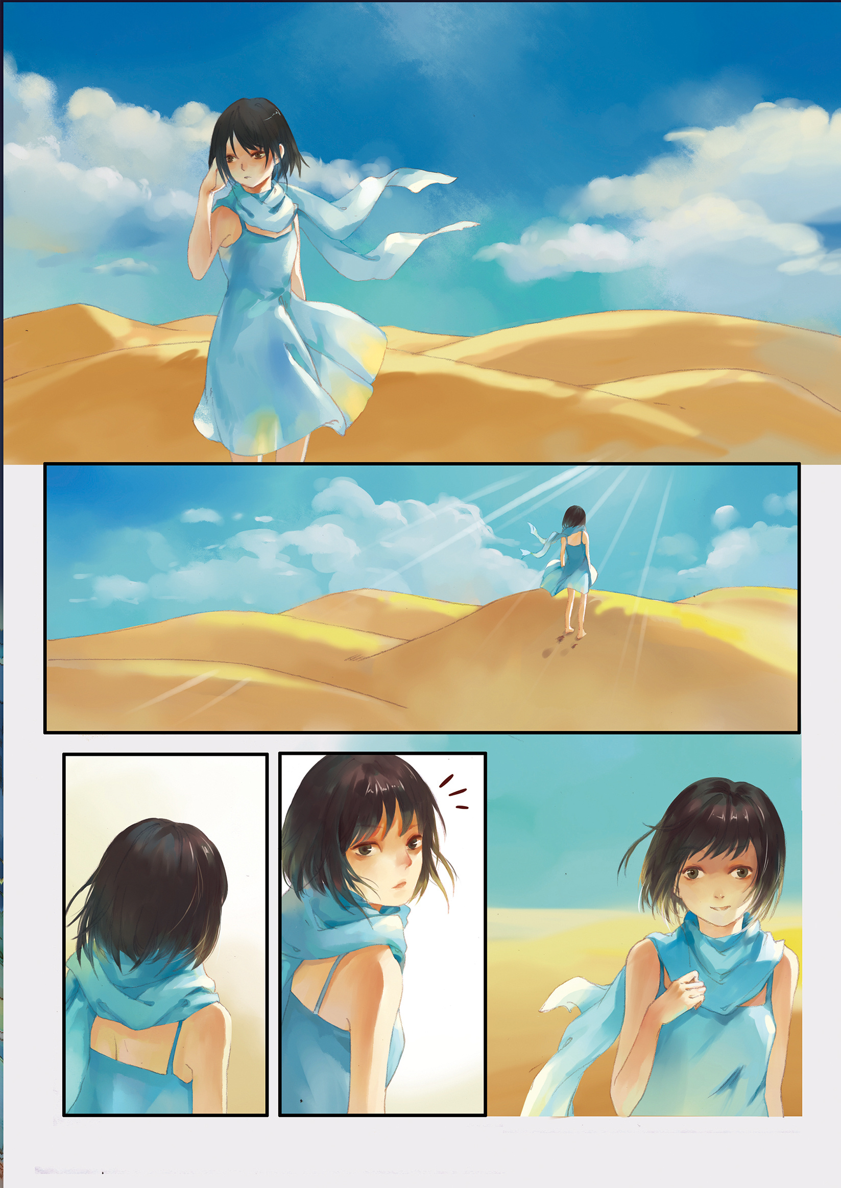 划梦|动漫|短篇/四格漫画|万那 - 原创作品 - 站酷 (zcool)