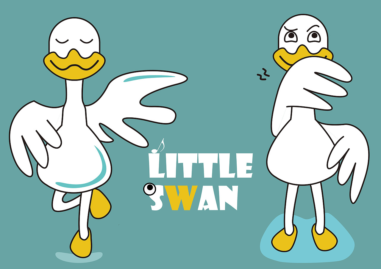 LITTLESWAN（图ZMzQzOTgzOTI=） - 品牌 - 站酷设计师吃毛豆原创素材 - 站酷ZCOOL