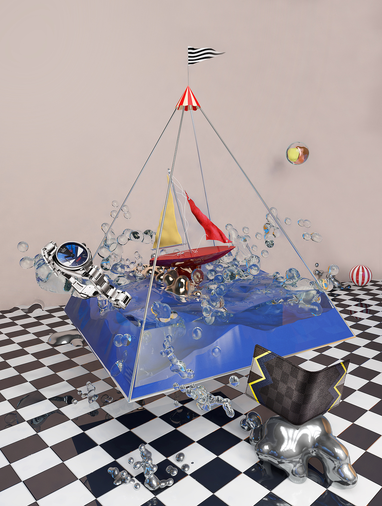 【惊奇马戏】ZANN STUDIO X 品牌创意软广(图ZMTE4MjEzOTMy) - 场景 - 站酷设计师乔健_庞原创素材 - 站酷ZCOOL