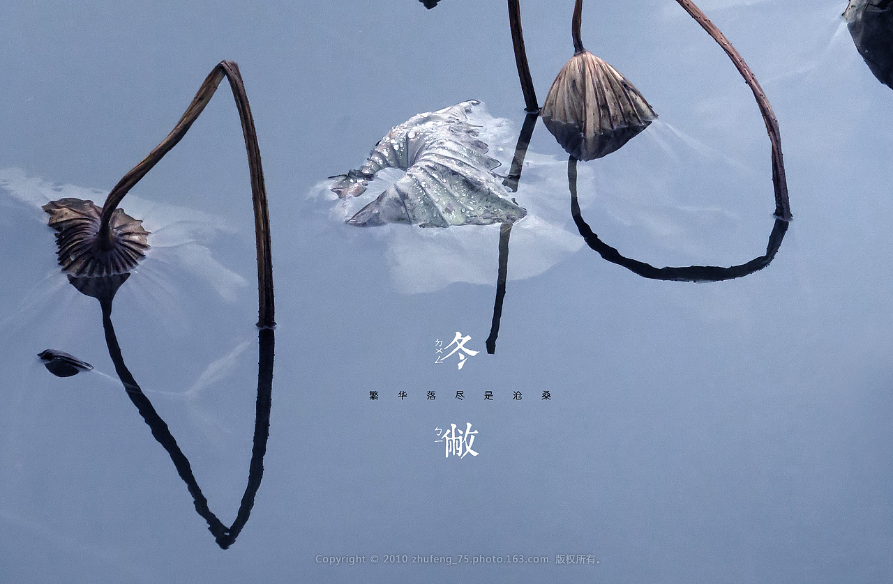 繁华落尽是沧桑
(照片于2015年11月7日拍摄于济南大明湖公园遐园)<br><br>————◆————◆◇◆————◆————<br><br><br><br>【大雪】<br><br>       农历二十四节气中的第二十一个节气,更是冬季的第三个节气,标志着仲冬时节的正式开始;其时视太阳到达黄经255度。<br>这时我国大部分地区的最低温度都降到了0℃或以下。往往在强冷空气前沿冷暖空气交锋的地区,会降大雪,甚至暴雪。<br>可见,大雪节气是表示这一时期,降大雪的起始时间和雪量程度,它和小雪、雨水、谷雨等节气一样,都是直接反映降水的节气。<br><br>       大雪时节分为三候:“一候鹖鴠不鸣;二候虎始交;三候荔挺出。”<br>是说此时因天气寒冷,寒号鸟也不再鸣叫了;此时是阴气最盛时期。<br>所谓盛极而衰,阳气已有所萌动,老虎开始有求偶行为;“荔挺”为兰草的一种,感到阳气的萌动而抽出新芽。<br>