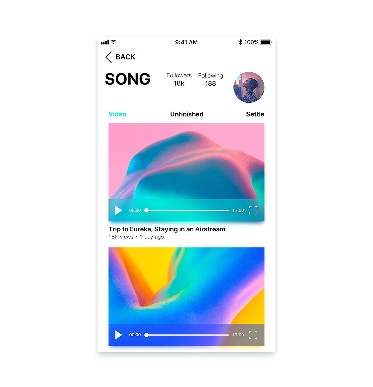 VLOG（视频博客）-APP（图ZMTI3NDIwODYw） - APP界面 - 站酷设计师SONG_C原创素材 - 站酷ZCOOL